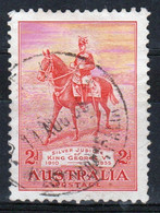 Australia 1935 Single 2d Stamp From Set Issued To Celebrate The Silver Jubilee In Fine Used Condition. - Oblitérés