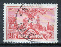 Australia 1936 Single 2d Stamp From Set Issued To Celebrate The Centenary Of South Australia In Fine Used Condition. - Oblitérés