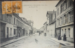 76 Seine Inférieure Maritime CPA Criquetot L'Esneval La Grande Rue   1922 - Criquetot L'Esneval