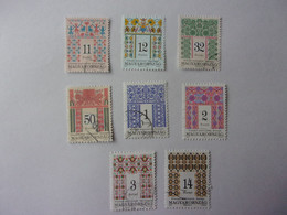 Hongrie Magyar Posta Motifs Décoratifs Folkloriques Magyarország Hungary Hungria Ungarn - Used Stamps