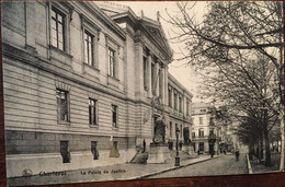 Cpa, écrite Sous Pli, Charleroi Le Palais De Justice, édition Nels, BELGIQUE - Charleroi