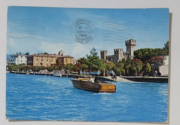 01401 Cartolina - Brescia - Sirmione - 1961 - Motoscafo RIVA - Brescia