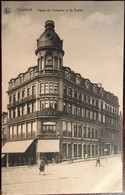 Cpa, CHARLEROI, Palais De L'Industrie Et Du Travail, Animée, édition Nels, BELGIQUE - Charleroi