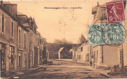 PREVERANGES - Grande-Rue - Préveranges