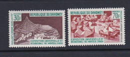 Dahomey 1967 255-56 ** Exposition Internationale De Montréal Canada - 1967 – Montreal (Canada)