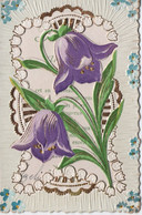 Carte De Bonne Année  Ancienne/Avec Fleurs Tulipes Gaufrées Et Découpées/France/Cintrat, Lucé (E & L) /Vers 1910   CFA62 - New Year