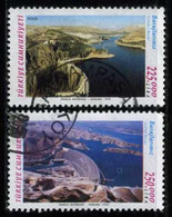 Turkey 1999 Mi 3195-3196 O, Dams | Energy - Used Stamps