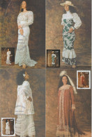 Polynésie Française 2000 Robes Traditionnelles 619-622 - Maximumkarten