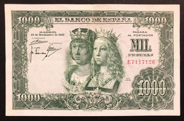 Spagna Espana 1000 Pesetas 1957 Ottimo Esemplare Spl LOTTO 1588 - 1000 Peseten