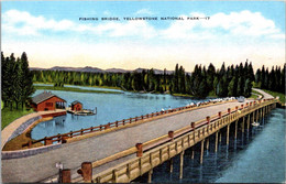 Yellowstone National Park Fishing Bridge At Yellowstone Lake - USA National Parks