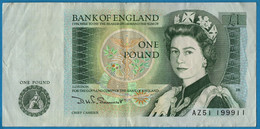 GREAT BRITAIN 1 POUND ND (1978-1984) # AZ51 199911 P# 377b Sir Isaac Newton - 1 Pound