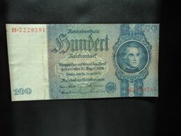 ALLEMAGNE * : 100 REICHSMARK   24.6.1935    CA 176a, **/ P 183a       SUP - 100 Reichsmark