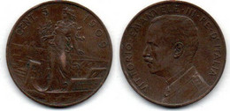 Italie - 5 Centesimi 1909 TTB - 1900-1946 : Víctor Emmanuel III & Umberto II