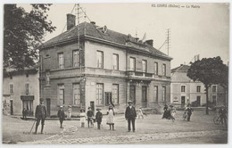 Cpa Rhône - Cours - La Mairie - Cours-la-Ville