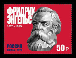 Russia 2020 Mih. 2838 German Philosopher Friedrich Engels MNH ** - Ongebruikt