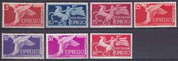 ITALIE - 1945 - EXPRES YVERT N° 27/32 * MLH - COTE = 80 EUR - Mint/hinged