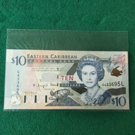 EAST CARIBBEAN 10 DOLLARS - East Carribeans