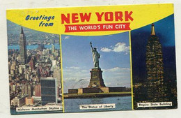 AK 012277 USA - New York City - Empire State Building - Multi-vues, Vues Panoramiques