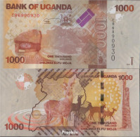 Uganda Pick-Nr: 49e Bankfrisch 2017 1.000 Shillings - Uganda