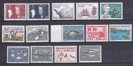 GROENLAND - ANNEE COMPLETE 1985 + 1986 - YVERT N°143/156 ** MNH - COTE = 41.75 EUR - - Volledige Jaargang