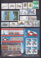 GROENLAND - ANNEE COMPLETE 1995 - YVERT N°244/261 + BLOCS 6/9 ** MNH - COTE = 106.5 EUR - - Full Years