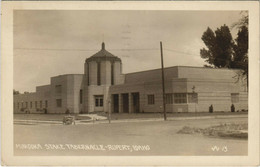 PC US, ID, MINIDOKA STAKE TABERNACLE, RUPERT Vintage REAL PHOTO Postcard(b31194) - Andere & Zonder Classificatie