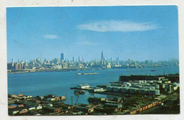 AK 012344 USA - New York City From New Jersey - Panoramic Views