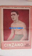 174781 SPORTS BOX BOXEO K.O WORLDWIDE AND OUTSTANDING FIGHTERS JAIME AVERBOCH SHEET 28 X 39 CM  NO POSTCARD - Other & Unclassified