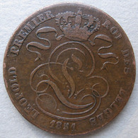 Belgique . 5 Centimes 1851 . Leopold Premier - 5 Cent