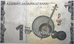 Azerbaïdjan - 1 Manat - 2020 - PICK 38 - NEUF - Azerbaïdjan