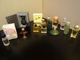 Lot De 15 Miniatures De Parfum & Eau De Toilette. (3 Avec Boîtes Et 12 Sans Boîte) - Unclassified
