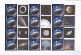 China 2020-15, Postfris MNH, Astronomical Sheet - Neufs