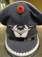 Casquette D'officier De L'armée De L'air R.F.A. - 1988 - Casques & Coiffures