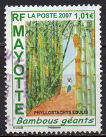 MAYOTTE N° 197 O Y&T 2007 Flore (Bambous Géants) - Used Stamps