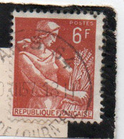 1957 N°1115  Sur Fraguement - 1957-1959 Oogst