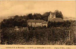 CPA AK St-WITZ Par SURVILLIERS - L'Église - L'Abri (380763) - Saint-Witz