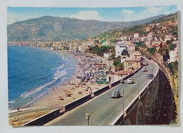 04177 Cartolina - Savona - Riviera Dei Fiori - Alassio - Via Aurelia - 1970 - Savona