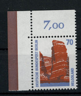 Berlin Michel Nummer 874 Bogenecke Oben Links Postfrisch - Autres & Non Classés