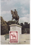 BELGIQUE ( CM ) YT  938  18/11/1954   Maximum Card - 1951-1960