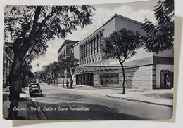 04681 Cartolina - Catania - Via S. Euplio E Teatro Metropolitan - 1961 - Catania