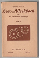 Leer- En Werkboek Voor Het Scheikunde Onderwijs Deel 2 1952 W.versluijs N.V. Amsterdam-djakarta - Sonstige & Ohne Zuordnung