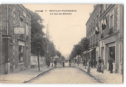 CPA 93 Neuilly Plaisance La Rue Du Marché - Neuilly Plaisance