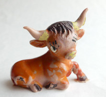 RARE FIGURINE PUBLICITAIRE PRIME - VACHE - GROJEAN ? OU AUTRE ANNONCEUR ? - Other & Unclassified