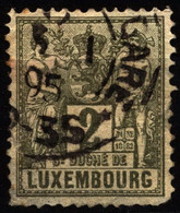 Luxembourg 1882 Mi 46 Heraldic Scenes - 1882 Allegory