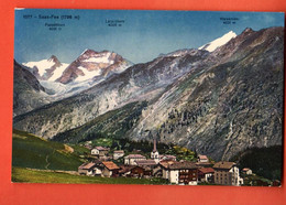 HCF-11  Saas-Fee Dorf.   SG 1077. Nicht Gelaufen - Saas-Fee