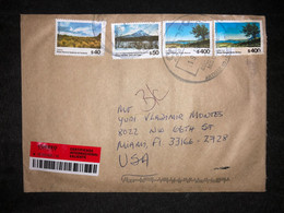 Registered Cover Argentina To Honduras 2021 - Storia Postale