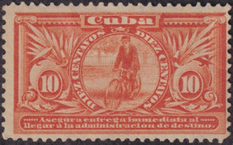 1899-594 CUBA US OCCUPATION 10c MH SPECIAL DELIVERY IMMEDIATA ERROR CYCLE. - Ungebraucht