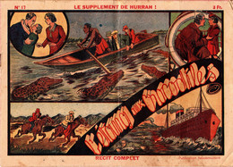 B.D. N° 17 - Supplément De Hurrah - " L' Etang Aux Crocodiles " - 1939 - - Hurrah