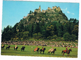 A-5366    LAUNSDORF : Burg Hochosterwitz - Historiche Reitergruppe Bei Der Falknerschau - St. Veit An Der Glan