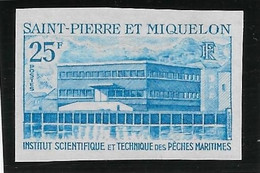 St Pierre Et Miquelon N°388 Essais De Couleur - Non Dentelé - Neuf * Avec Charnière - TB - Non Dentellati, Prove E Varietà